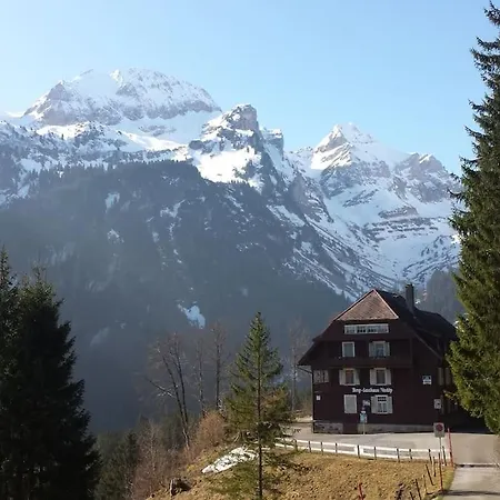 Herzli-chalet Ueber Dem Rheintal Mit Schlossblick Alpstuga Werdenberg