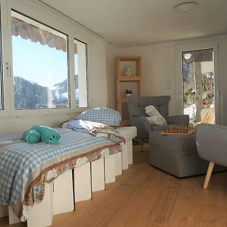 Herzli-chalet Ueber Dem Rheintal Mit Schlossblick Alpstuga