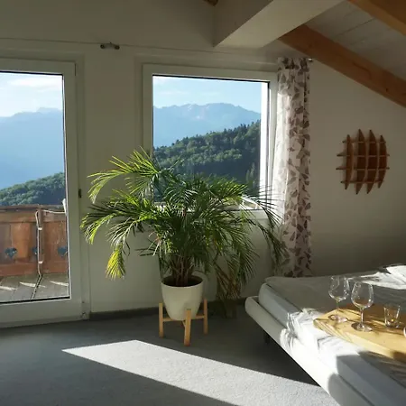 Herzli-chalet Ueber Dem Rheintal Mit Schlossblick Alpstuga Werdenberg