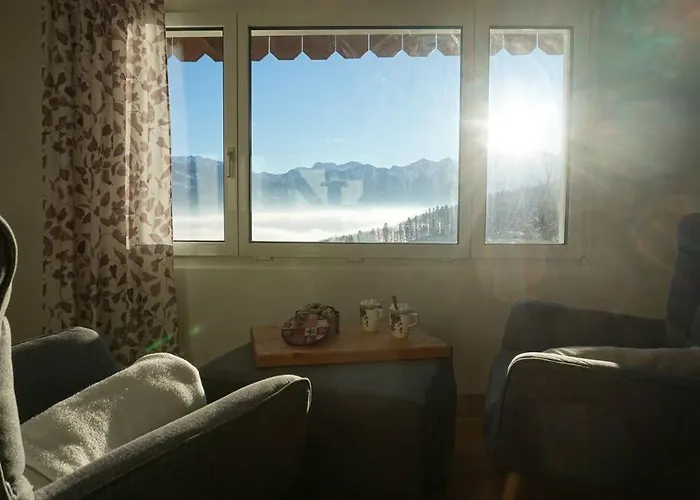 Alpstuga Herzli-chalet Ueber Dem Rheintal Mit Schlossblick *