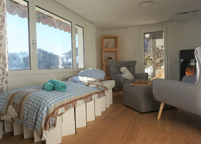 Herzli-chalet Ueber Dem Rheintal Mit Schlossblick Chalet