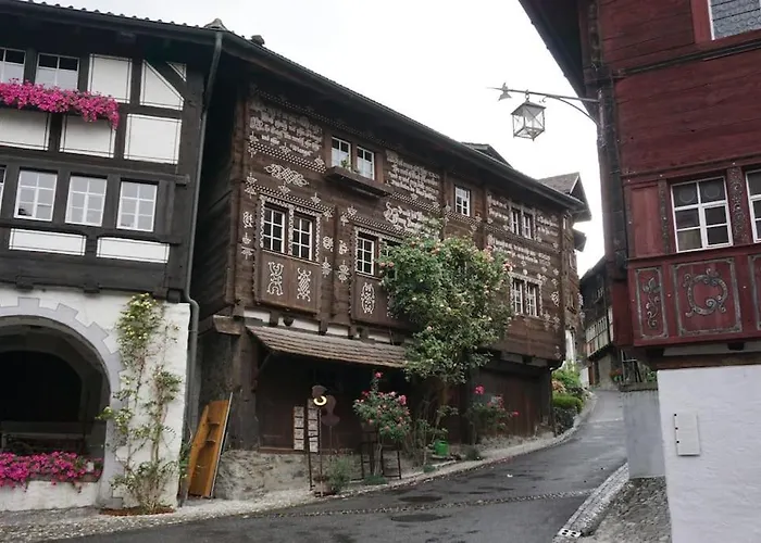 Herzli-chalet Ueber Dem Rheintal Mit Schlossblick