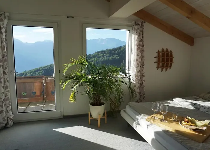 Herzli-chalet Ueber Dem Rheintal Mit Schlossblick Alpstuga Werdenberg