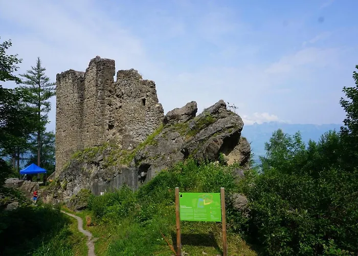 Herzli-chalet Ueber Dem Rheintal Mit Schlossblick Werdenberg
