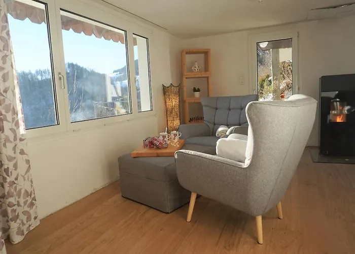 Herzli-chalet Ueber Dem Rheintal Mit Schlossblick Chalet