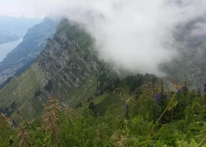 Herzli-chalet Ueber Dem Rheintal Mit Schlossblick * Werdenberg