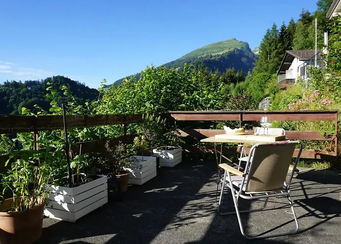 Alpstuga Herzli-chalet Ueber Dem Rheintal Mit Schlossblick