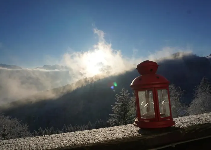 Alpstuga Herzli-chalet Ueber Dem Rheintal Mit Schlossblick Werdenberg