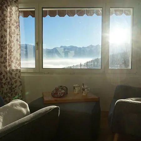 Horská chata Herzli-chalet Ueber Dem Rheintal Mit Schlossblick *