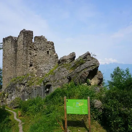 Herzli-chalet Ueber Dem Rheintal Mit Schlossblick Werdenberg